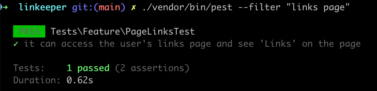 Tests OK